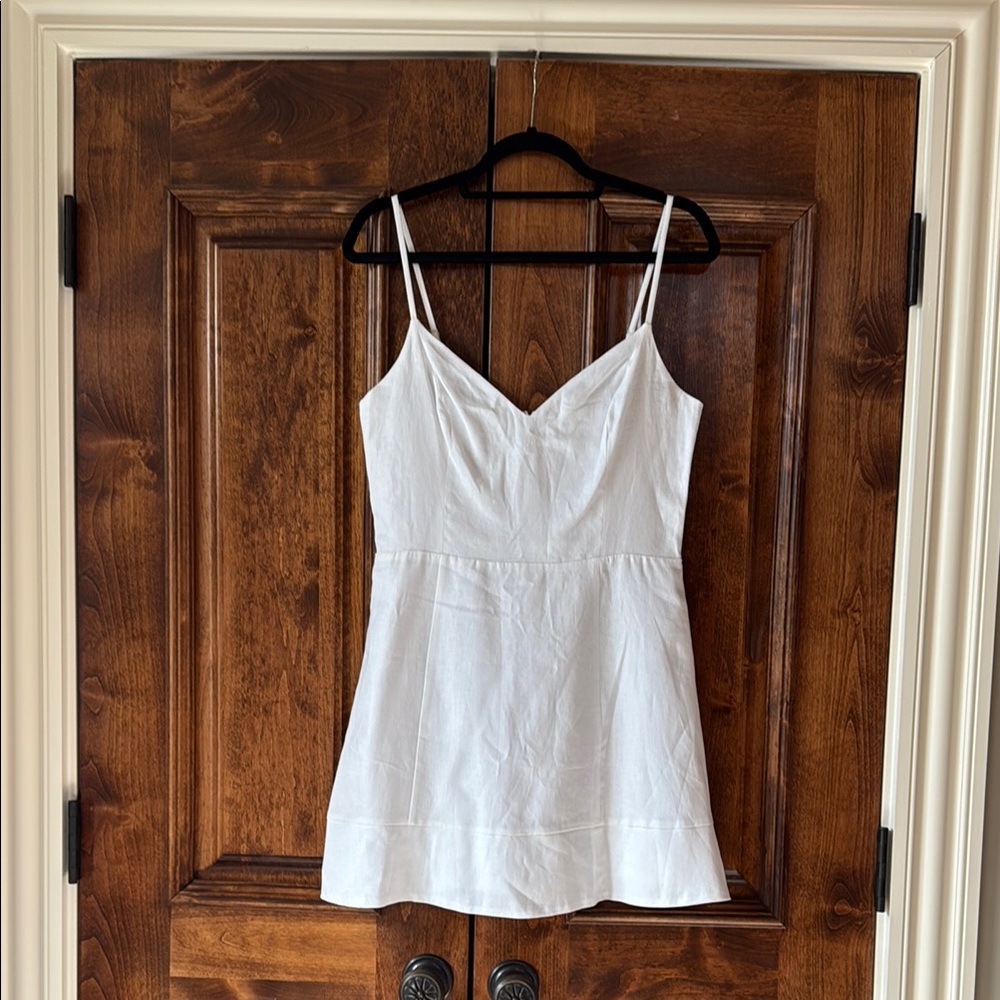 NWOT Reformation Holt Linen Dress